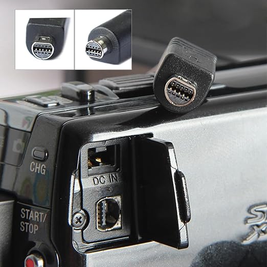 NFHK VMC-15FS 10pin to USB Data Sync Cable for Sony Digital Camcorder Handycam