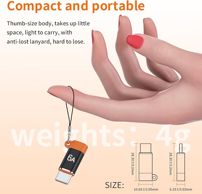 Light-ning to USB C Adapter 2 Pack,Light-ning Female to USB C Male Adapter,PD/QC Fast Charging 480Mbps Data Transfer for M-acBook Phone 17/16/15 Serie Pad G-alaxy P-ixel,Not for Headphones/OTG Black