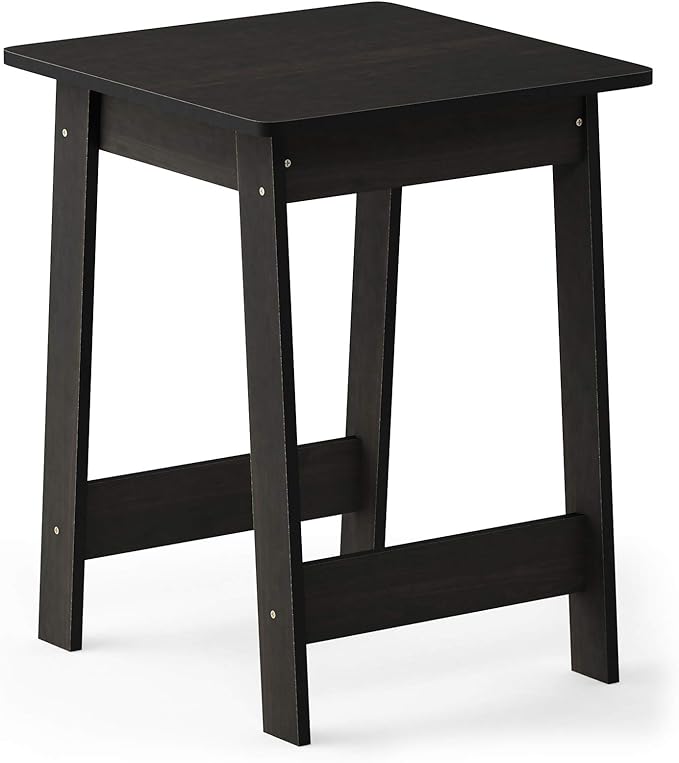 FURINNO Beginning, End Table, Espresso