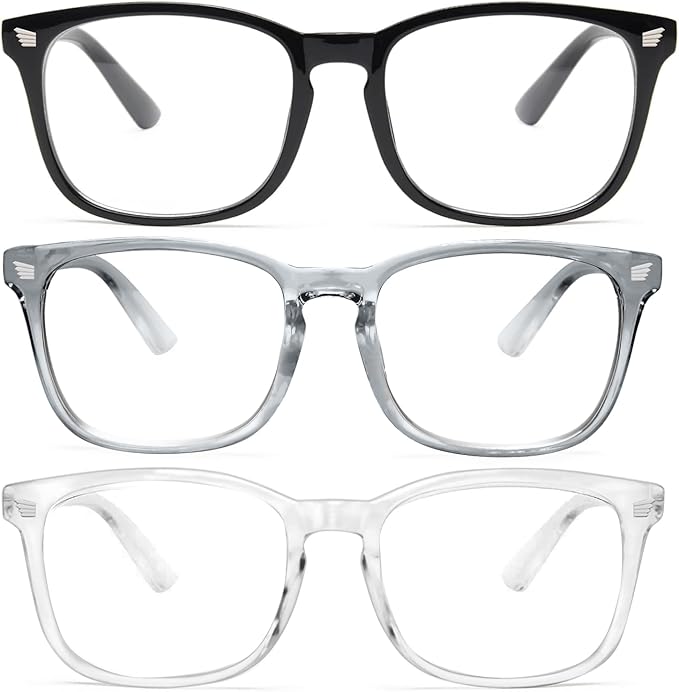 livho High Tech Blue Light Glasses - Advanced Blue Light Blocking Computer Glasses - Screen Fatigue & UV Protection