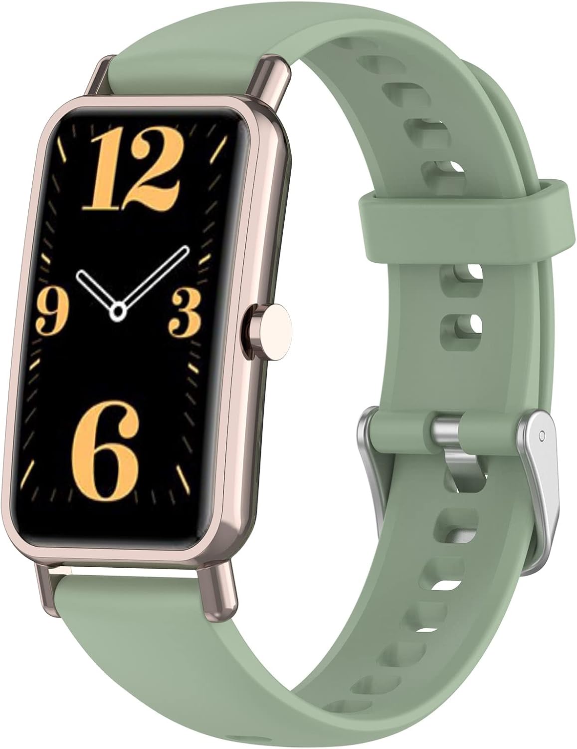 FitTurn 16mm Watch Bands for BOCLOUD ZX19 Smart Watch, Soft Silicone Replacement Wrist Strap