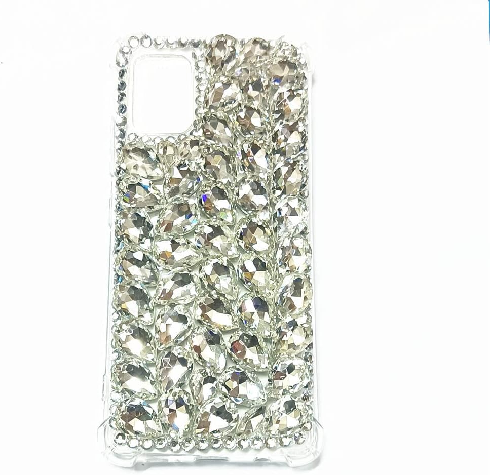 Samsung Galaxy Note 20 Ultra Case, 3D Handmade Sparkle Crystal Diamond Bling Glitter Phone Case