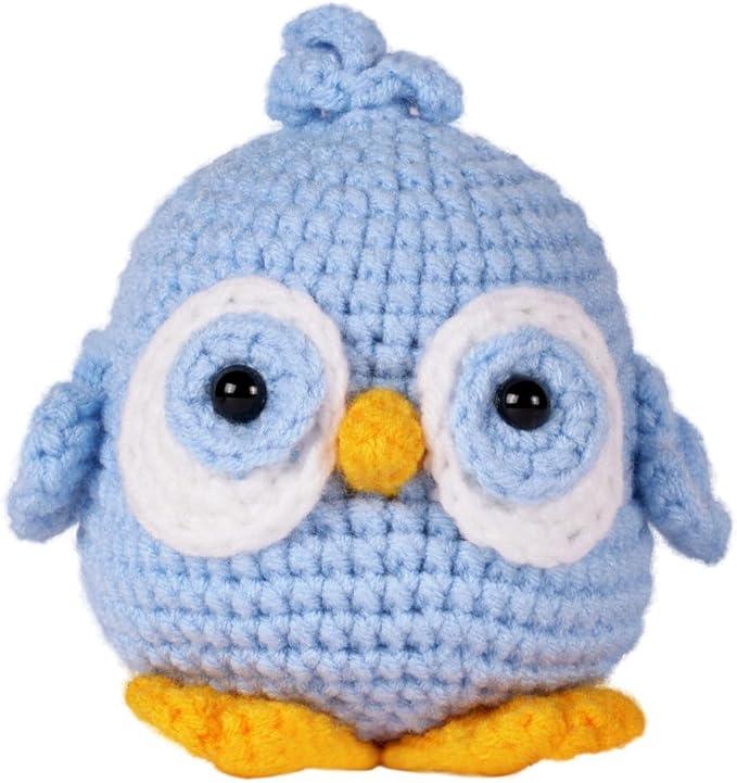 Wizardi Amigurumi DIY Crochet Kit - Bird F07N8-M57