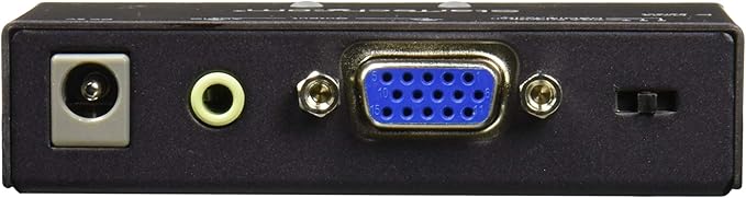 StarTech.com 2x1 VGA + HDMI to VGA Converter Switch w/ Priority Switching – Multi-format VGA and HDMI to VGA Selector – 1080p (VS221HD2VGA)