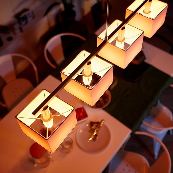hansang 8 Pack E12 LED Candelabra Bulbs 2700K Warm White, 6W 60Watt Equivalent, B11 Ceiling Fan Light Bulbs Small Base, Type B Light Bulb for Chandelier, 600LM, 120V, Non-dimmable