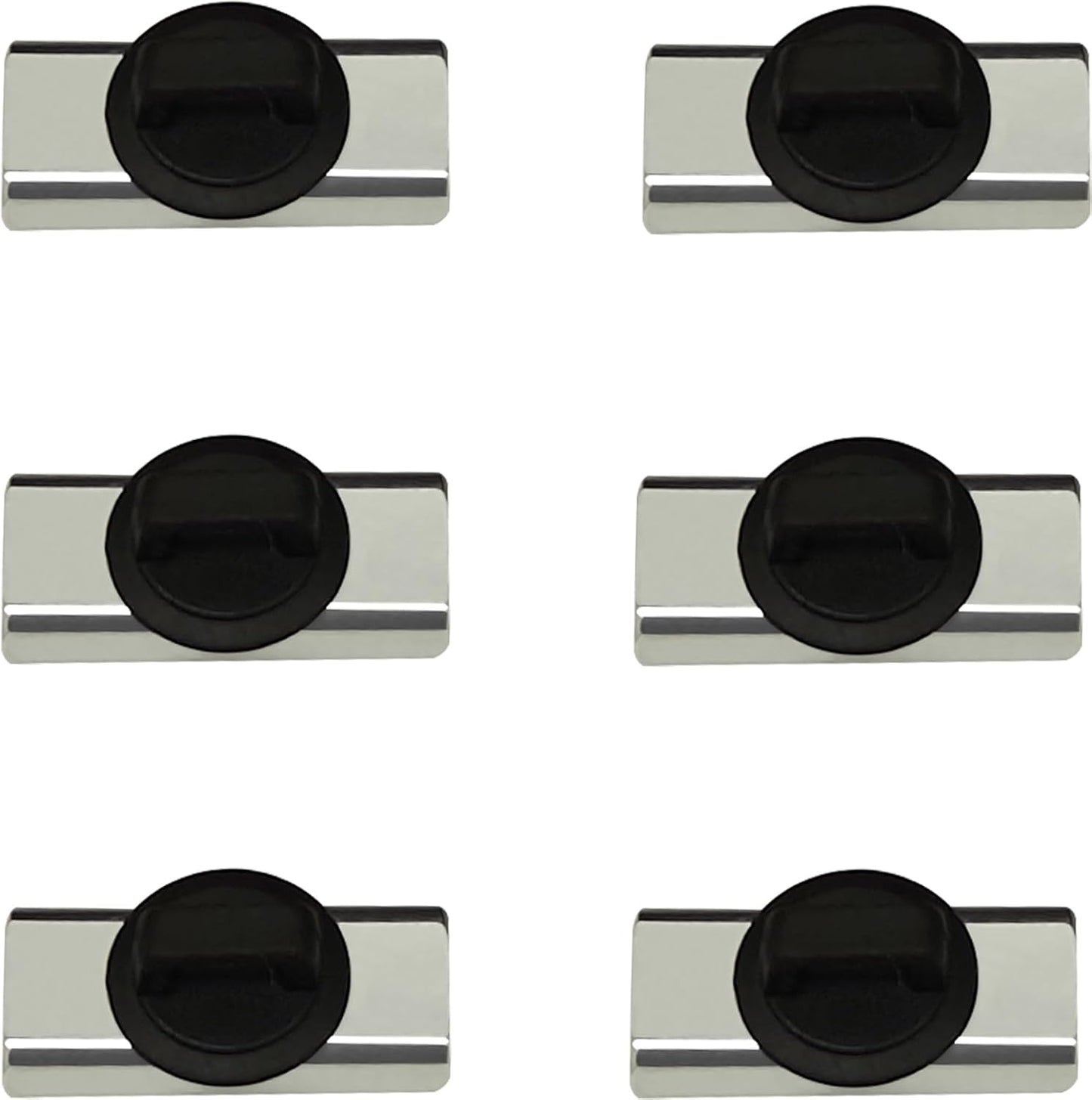 1-Second (6 Magnet Zip Tie Mount Magnetic Zip Ties Mount Holder Strong Magnetic Snap Installation Heavy-Duty Waterproof