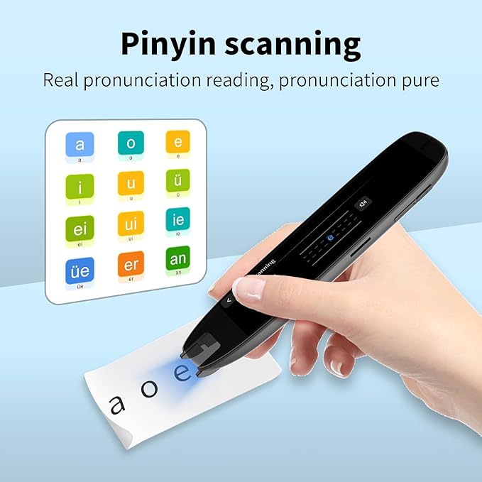 Translation Pen, 142 Language Translation Devices Translator Pen, Text Extract Pen, Pen Scanner for Travel Learning and Reading Disabilities Translation Pen