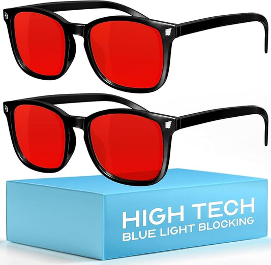 livho High Tech Blue Light Glasses - Advanced Blue Light Blocking Computer Glasses - Screen Fatigue & UV Protection