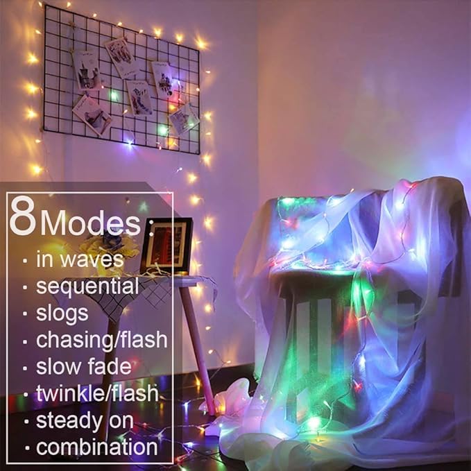 Curtain Lights, String Lights Bedroom, 300 LED 9.8x9.8Ft Twinkle String Light Decorations for Window Wedding Bedroom Wall Party Backdrop, Cute Home Indoor Outdoor Decor String Light Remote Control