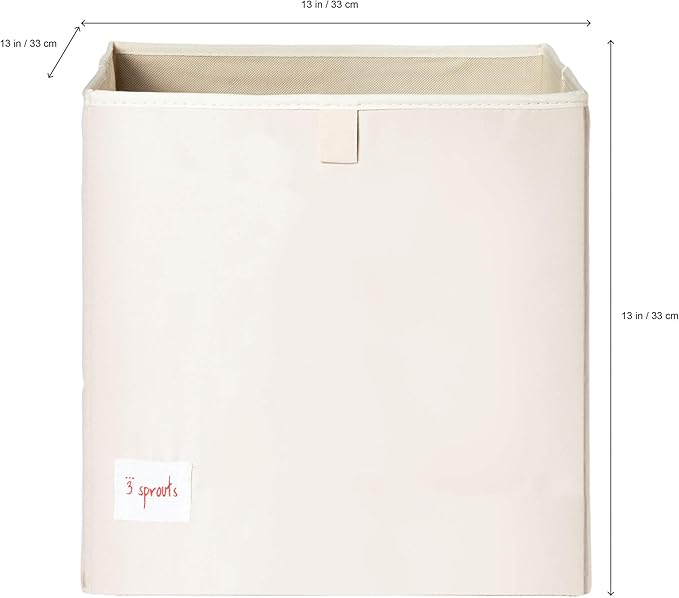 3 Sprouts Toy Storage Organizer: Toy Box Cube Organizer for Playroom, Nursery - Foldable Storage Bin - Gorilla