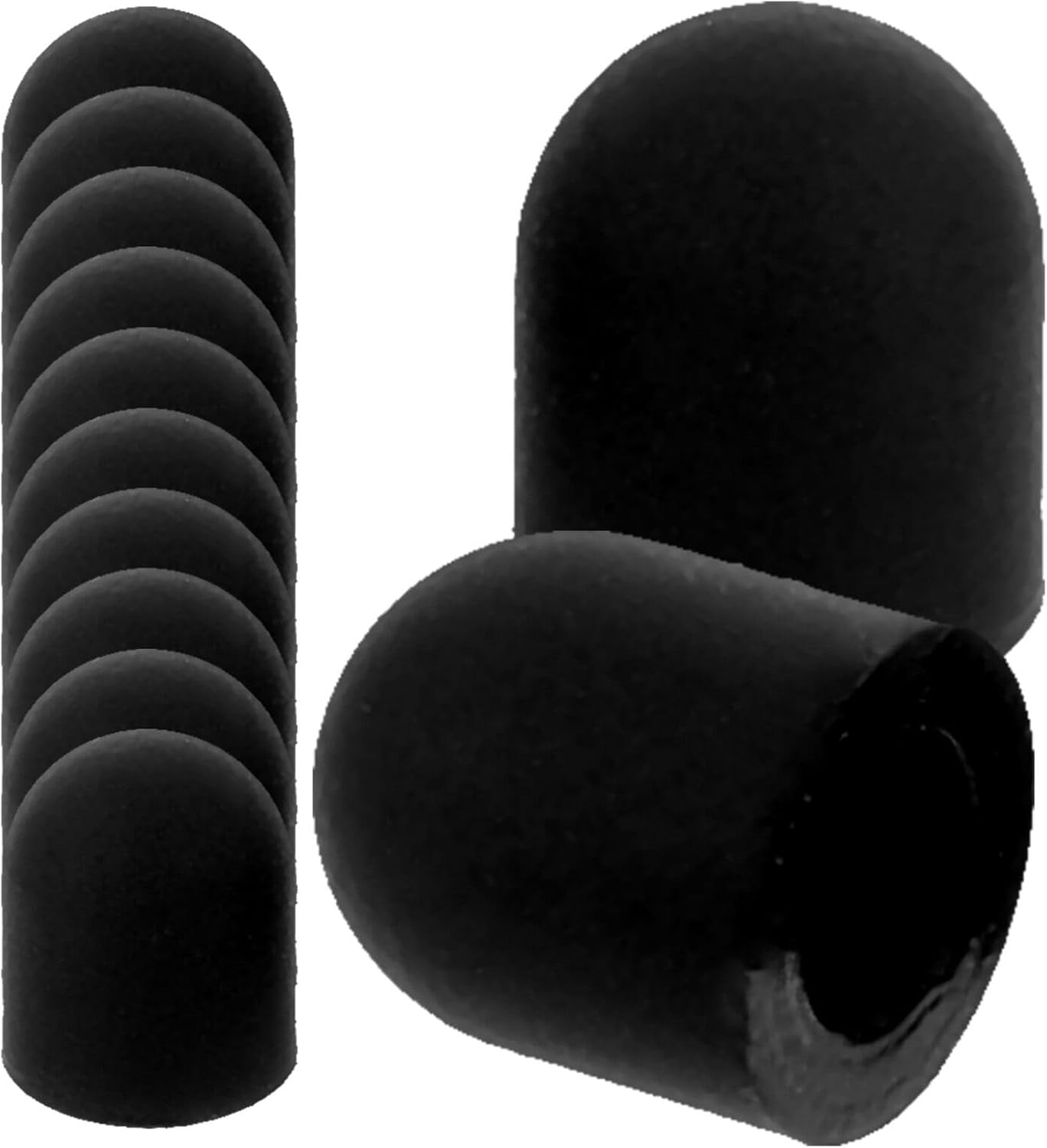 Gatuida 30pcs Stylus Replacement Tips, Rubber Covers for Touch Screen Pens, 6mm