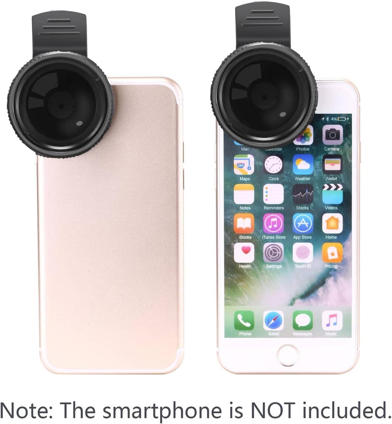 NEEWER 37mm ND Filter Kit: Adjustable Clip On ND2-ND400 Phone Lens Compatible with iPhone 14, Samsung, iPad & More