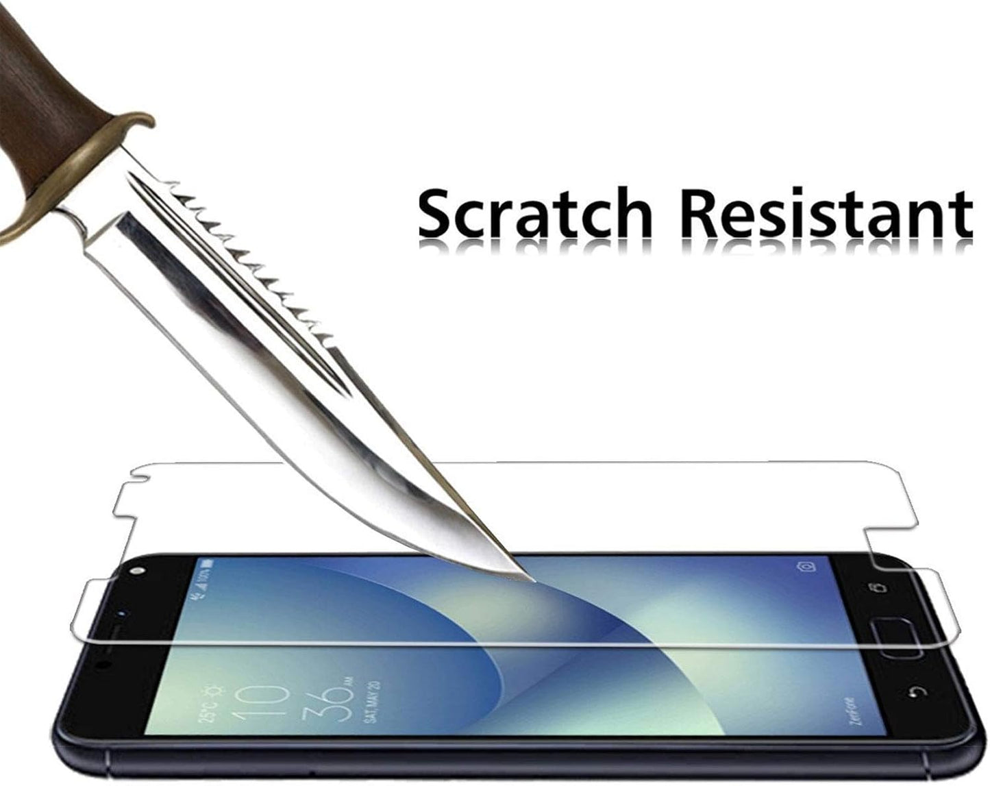 For Doogee DK10 Screen Protector Tempered Glass, [1 Pack] High Clear [9H Hardness] Protective Film