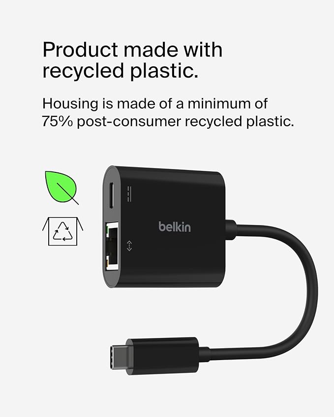 Belkin Rockstar 10 Port USB Charging Station - Experience Fast Charging with Power Supply of 2.4amp/Port - Space Saver USB Multiport Charger Designed for Desktop & Bedroom Organization