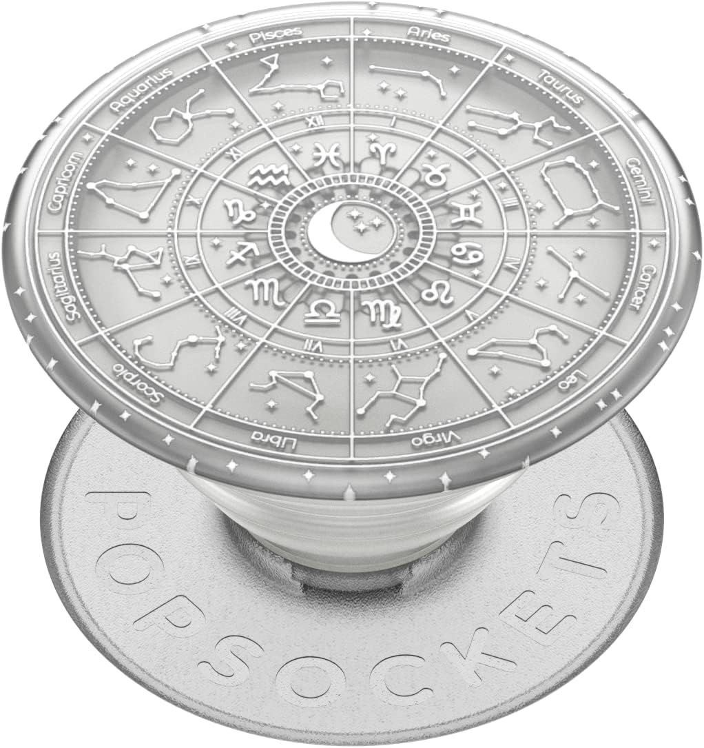 PopSockets Plant-Based Phone Grip with Expanding Kickstand, Eco-Friendly Star Signs Design