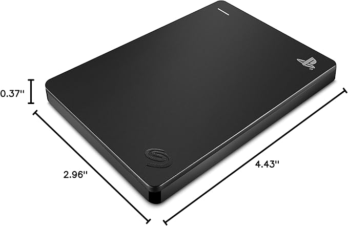 Seagate Game Drive, 2TB, Portable External Hard Drive, Compatible with PS4 and PS5 (STGD2000200)