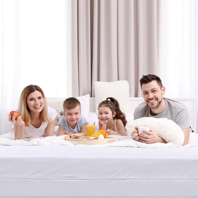 Utopia Bedding Zippered Mattress Encasement Twin XL Size (Pack of 4), 100% Waterproof, Dust Mite and Bed Bug Proof Mattress Protector, Absorbent 6-Sided Mattress Cover