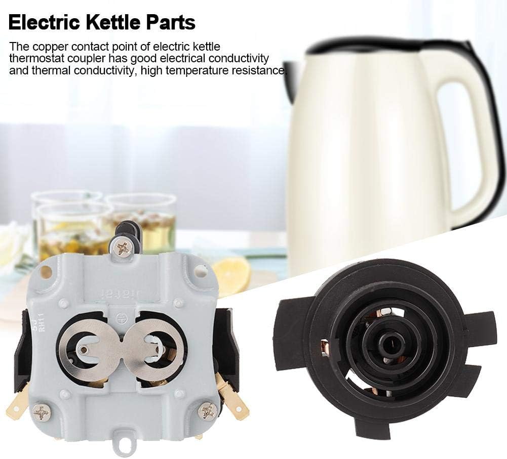 Yosoo Thermostat Temperature Control Switch, Replacement Part for Electric Kettle, KSD688-5 Plus Kettle Base
