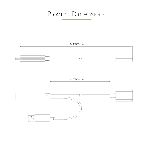StarTech.com 1ft (30cm) HDMI to DisplayPort Adapter Cable, Active 4K 60Hz HDMI 2.0 to DP 1.2 Converter, HDR, USB Bus Powered, HDMI Source to DisplayPort Monitor for Laptops/PC (128-HDMI-DISPLAYPORT)