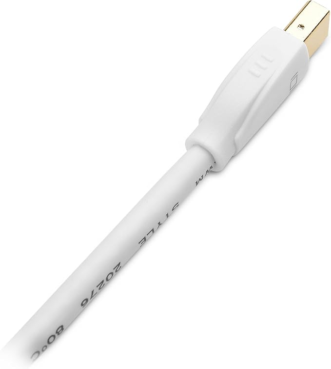 Cable Matters Mini DisplayPort to HDMI Adapter with DisplayPort and DVI 3-in-1 Adapter in White Thunderbolt and Thunderbolt 2 Port Compatible Supporting 4K Resolution via HDMI andDisplayPort