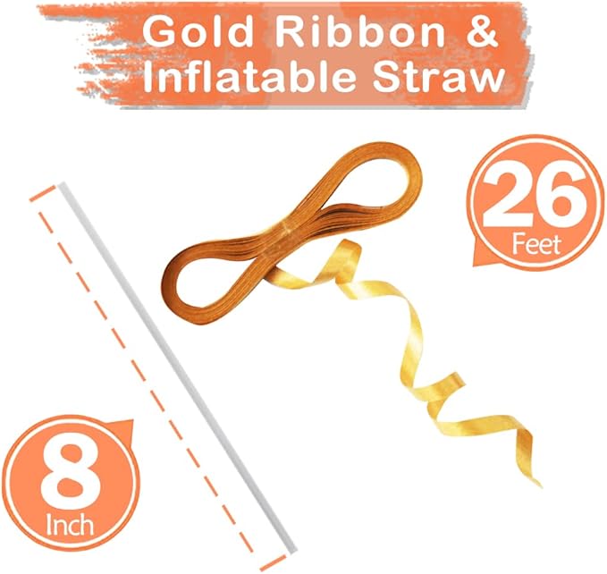 GOER Number 15 Balloons for 15th Birthday Sweet 15 Party Decorations,42 Inch Jumbo Foil Helium 51 Balloons for 51st Birthday Party Decoration (Rose Gold)