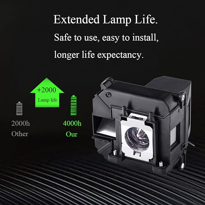YOSUN v13h010l68 Projector Lamp for epson elplp68 PowerLite Home Cinema 3020 3010 3020e 3010e Replacement Projector Lamp Bulb