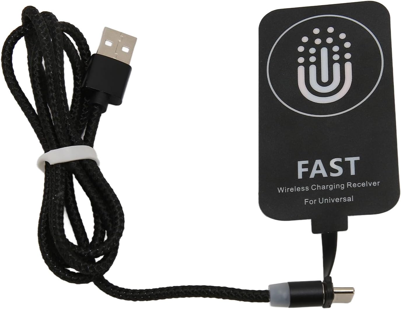 Fast Charging Receiver - Thin Magnetic Suction Type C Charging Receiver for Cell Phones