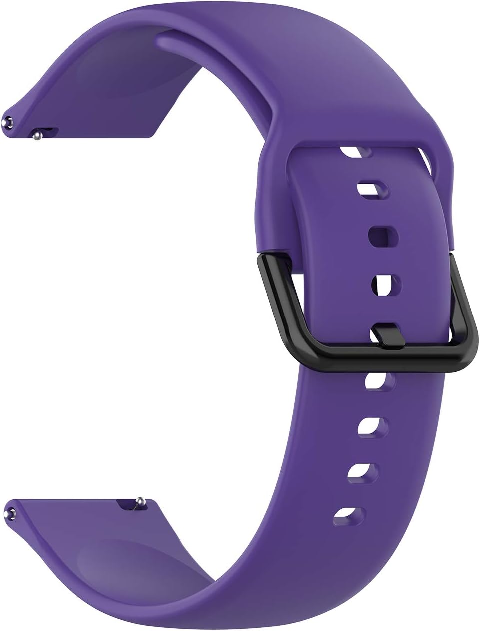 E ECSEM 6Pack Silicone Wrist Strap Replacement Bands for MOLOCY P32 Q23 Smart Watch for Women Men