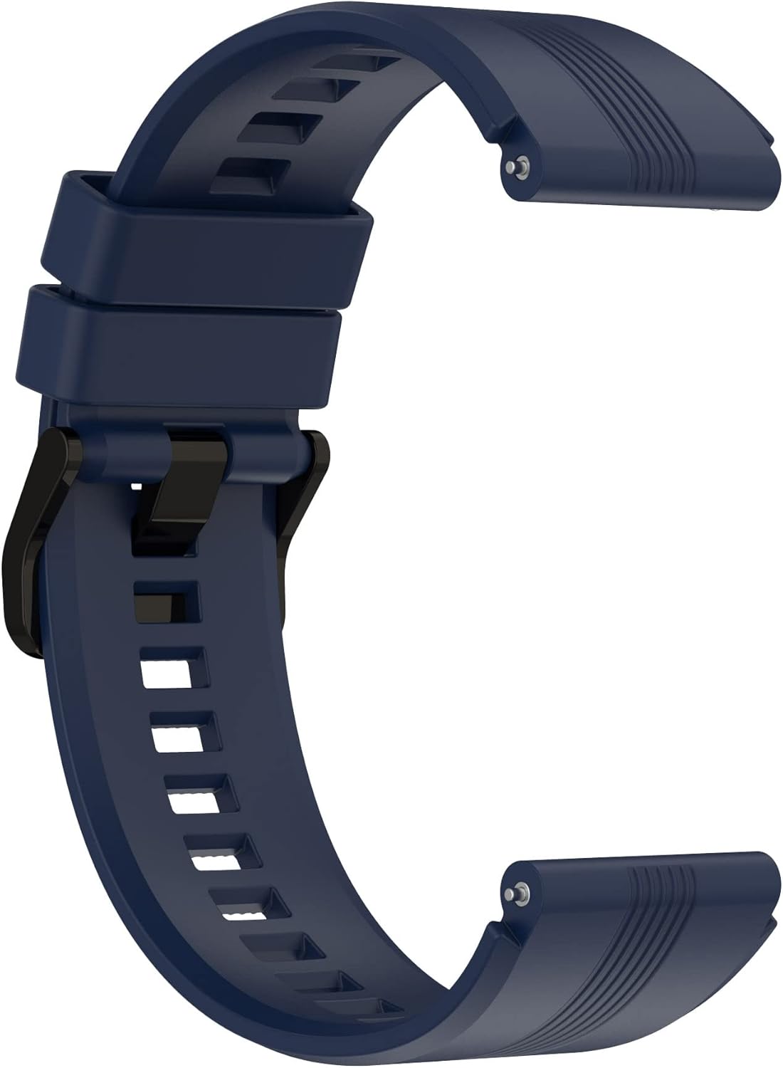 E ECSEM Bands for Bgulong H22 Smartwatch, Replacement Soft Silicone Waterproof Sport Strap Accessories