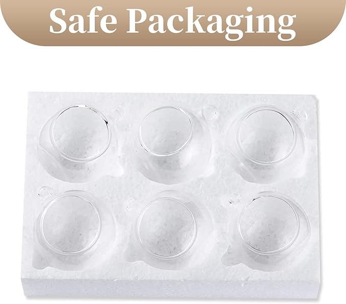 Sziqiqi Hanging Glass Globes Orbs Tea Light Candle Holders fillable with Trinkets for Wedding Ornaments, Wedding Birthday Christmas Party Centerpiece Accessory 2.36inch 20pcs +4 Extra