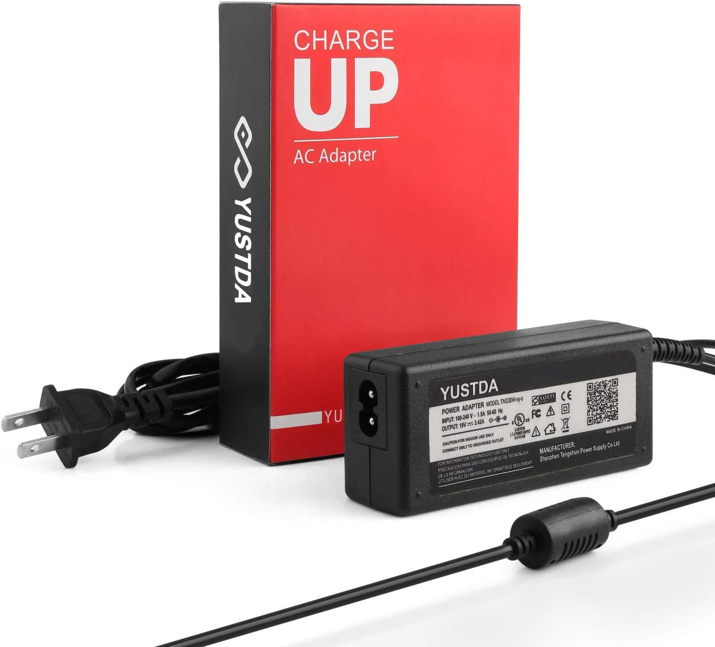 YUSTDA 19V AC/DC Adapter Compatible with Inogen One G3 External Battery Charger, 19VDC 3.16A - 4.73A