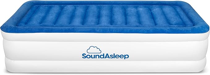 SoundAsleep Products CloudNine Series Air Mattress Includes Dual Smart Pump Technology - Twin XL Size