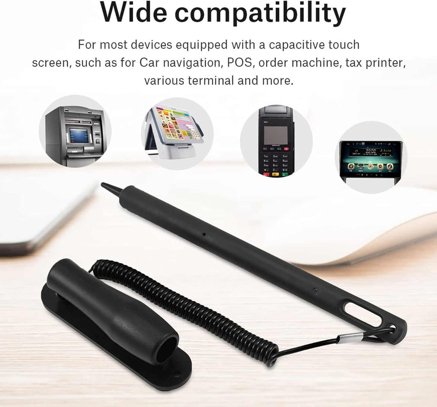 Professional Resistance Stylus Pen for Touchscreen, Capacitive Touch Screen Stylus for Car Navigation
