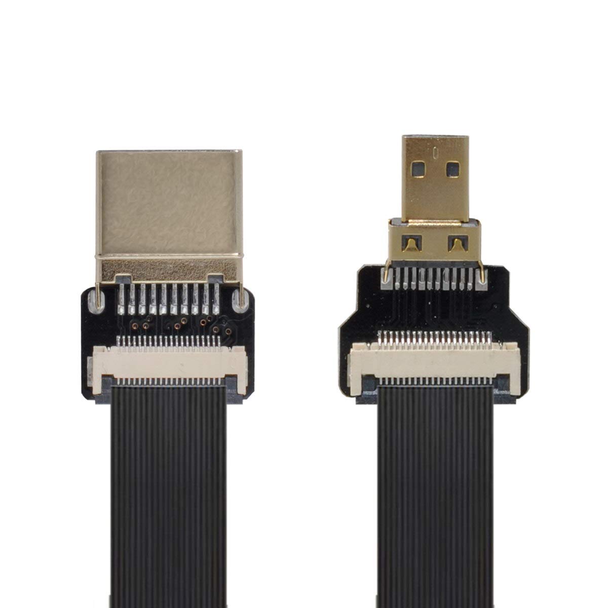 xiwai CYFPV HDMI Male to Micro HDMI Male Extension Cable, 1080P for FPV HDTV Multicopter Aerial Photography