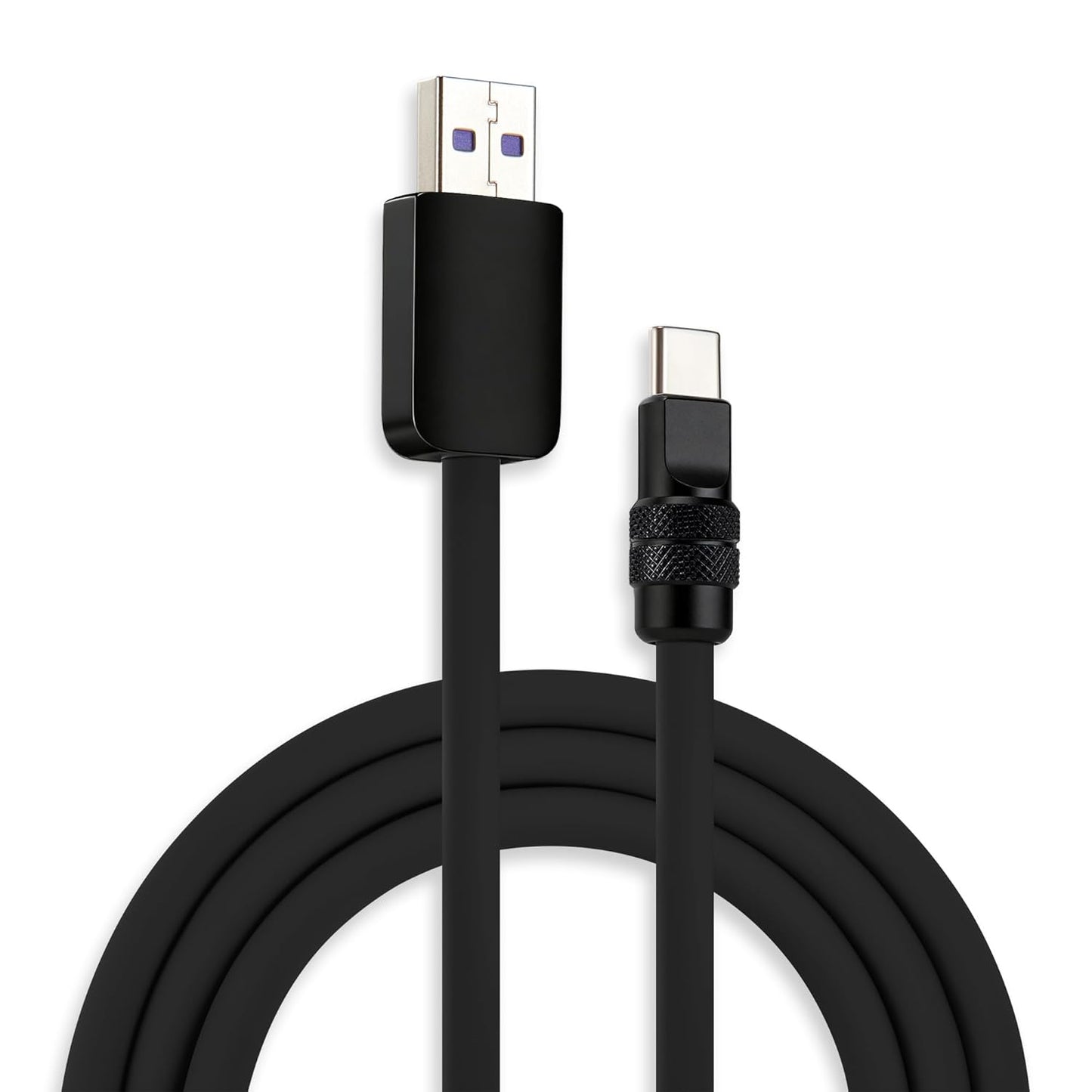 2.0 120W 17-15 13.1FT chubbycable Chubby USB C Fast Charging Cable Silicone Soft Durable USB C Cable Extra Thick