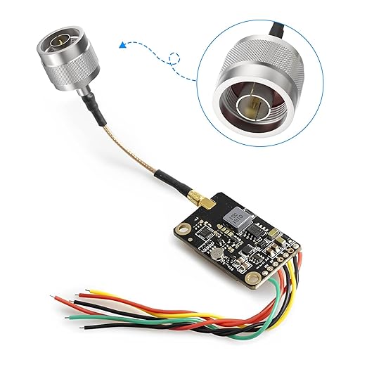 SDTC Tech N Type Male to SMA Male Coaxial Adapter Cable Coax Antenna Extender Wi-Fi Connector RG316 Jumper (20 inch/ 50cm)