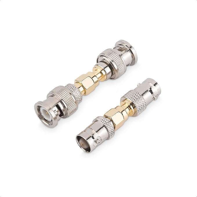 Cable Matters 4-Pack SMA to BNC Adapter Kit, SMA to BNC Gender Changer and Connector Adapter Kit