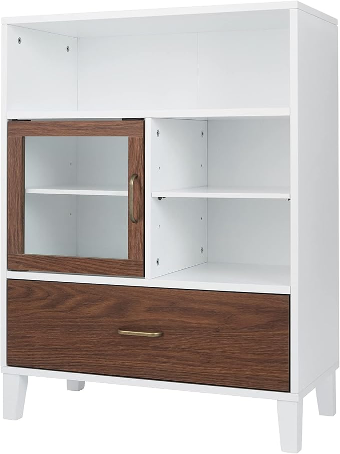 Teamson Home Tyler Wooden Storage, Floor Cabinet