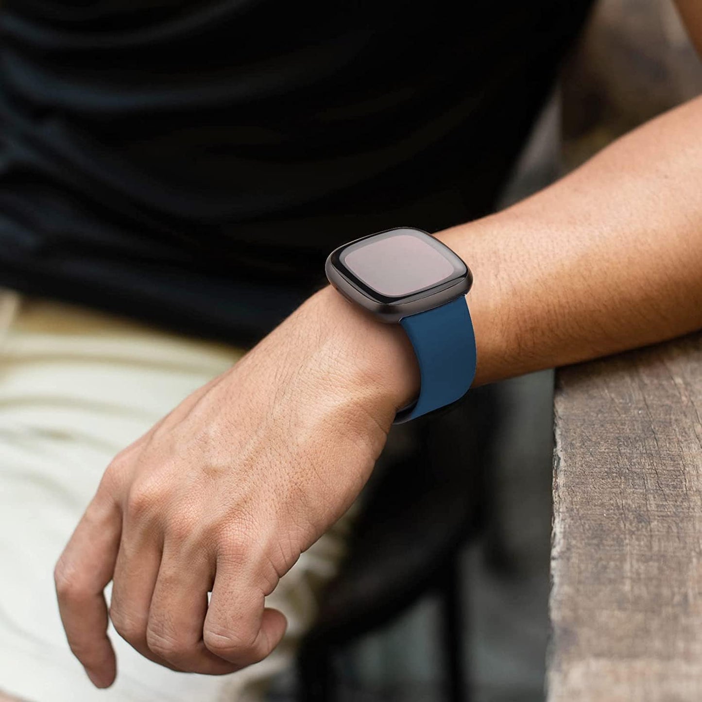 TOZO S3 Smart Watch Band - New Soft Silicone Sport Replacement Straps for TOZO S3 1.83 Inches Smart Watch