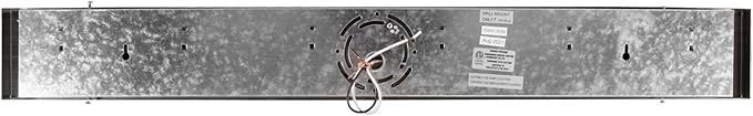 Design House Vanity Lights, 6 Linear Lights, Dimmable, Horizontal or Vertical Use, Uses (6) 60W Bulbs, For Bathroom/Makeup Vanity, Polished Chrome, 36.0 in. L x 4.33 in. H x 2.0 in. D, 500942