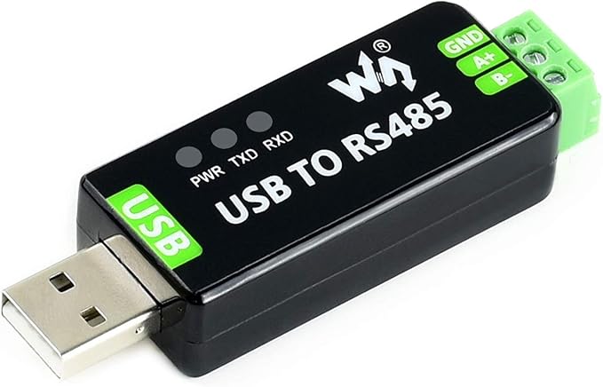 USB to RS485 Converter Industrial Adapter Original FT232RL and SP485EEN Fast Communication Embedded Protection Circuits Resettable Fuse ESD Protection