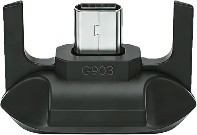 USB-C Charging Adapter Compatible with Logitech G903 Wireless Gaming Mouse | No Dock,Micro-USB to Type-C Converter | Compact & Lightweight Design | Charging & Data Transfer | Model-Specific