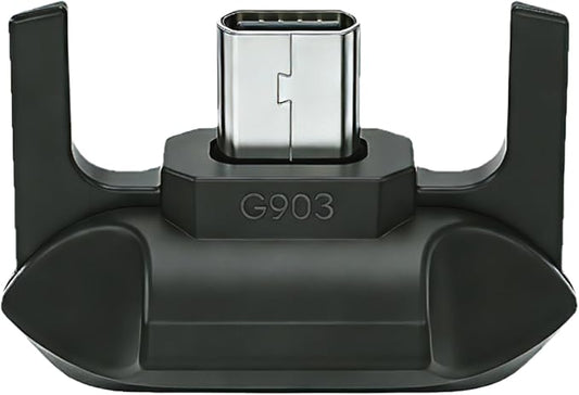 USB-C Charging Adapter Compatible with Logitech G903 Wireless Gaming Mouse | No Dock,Micro-USB to Type-C Converter | Compact & Lightweight Design | Charging & Data Transfer | Model-Specific