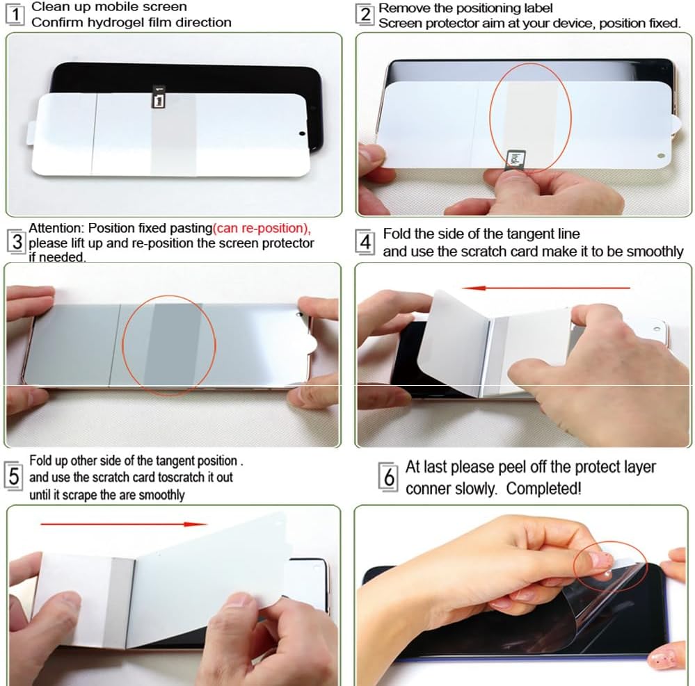 iPhone 15 Pro Max Hydrogel Film - 2Pcs Back Screen Protector, Flexible Protection, Not Glass.