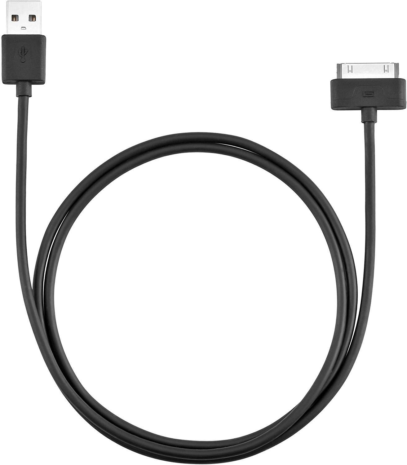 YUSTDA USB Black Battery Data Sync Charger Cable for iPod Touch Gen2 (2nd Generation) 8GB, 16GB, 32GB