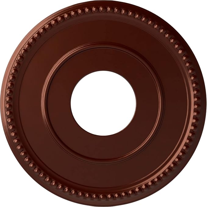 Ekena Millwork CM12BRACS Ceiling Medallion, Antique Copper