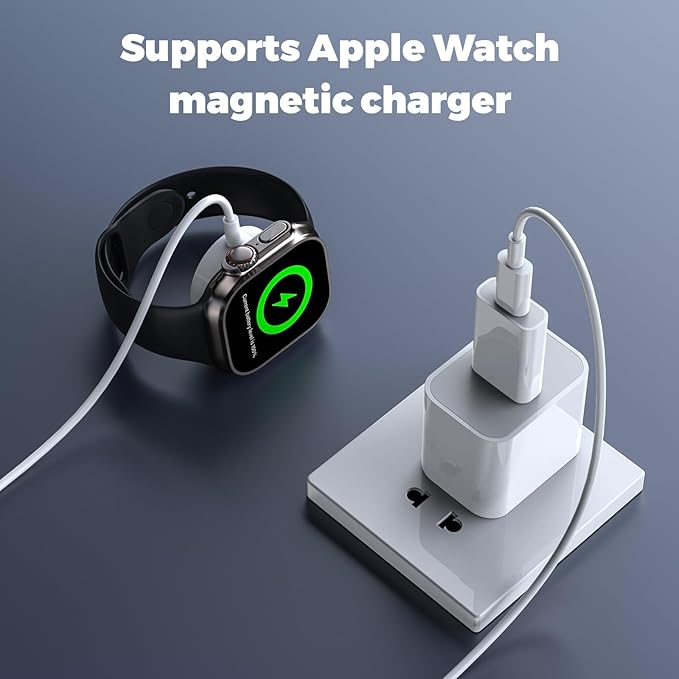 USB to USB C Adapter 4 Pack, USB-C Female to USB Male Adapter,OTG Charger Converter Compatible for Apple Watch Ultra iWatch/iPhone/Pro Max Plus/Airpods/iPad 9 10 Air 5 Mini 6/Car/Samsung