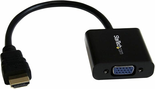 StarTech.com 1080p 60Hz HDMI to VGA High Speed Display Adapter - Active HDMI to VGA (Male to Female) Video Converter for Laptop/PC/Monitor (HD2VGAE2)