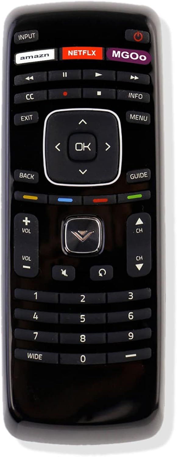XRT302 Replace Remote for VIZIO Smart LCD LED TV with Dual Side Keyboard, Multiple Models
