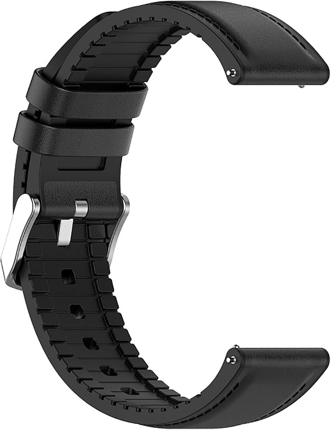 IDW17, IDW21, IDW23, IDW25, IDW26 Smart Watch Band, 22mm Leather Silicone Breathable Replacement Strap for Faweio IDW26